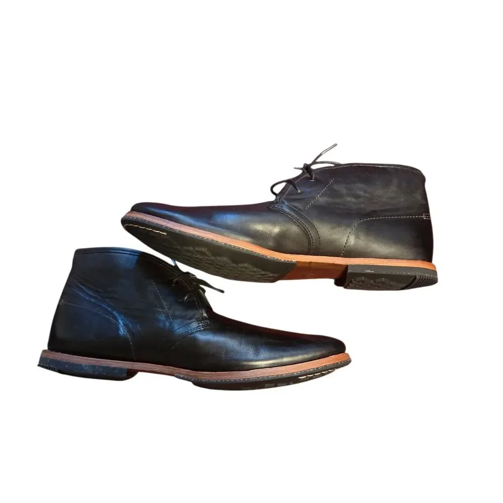 Timberland Boot Company Wodehouse Lost History Chukka Boots Burnished Black 9